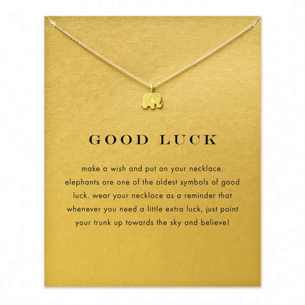 GOOD LUCK | Lucky Elephant Statement Necklace