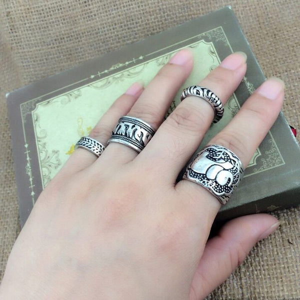 Ganesha Totem Rings